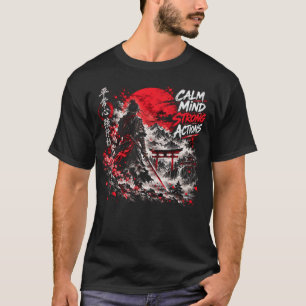 T-Shirt Guerrier Samouraï Japonais – Esprit Bushid