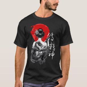 T-shirt Guerrier Samouraï Katana Japonais Bushido