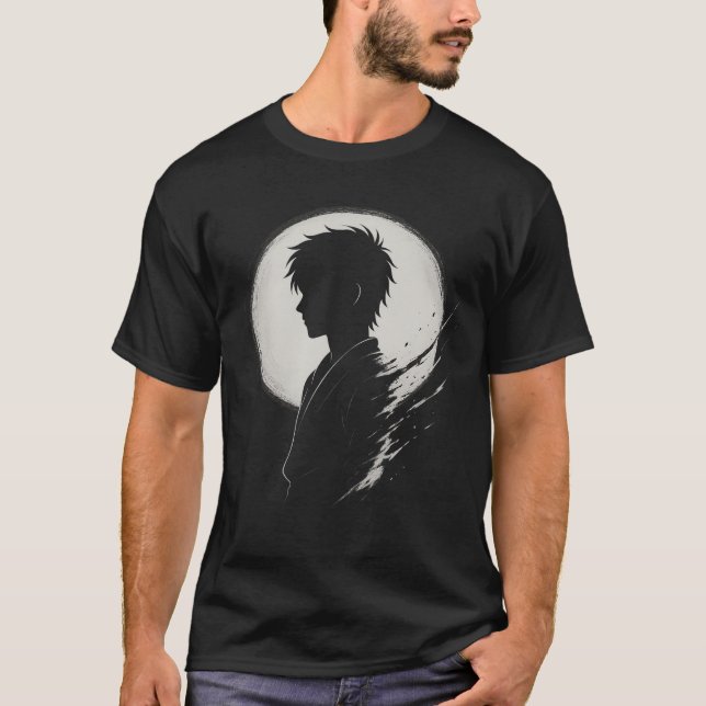 T-shirt Guerrier silencieux de la lune (Devant)