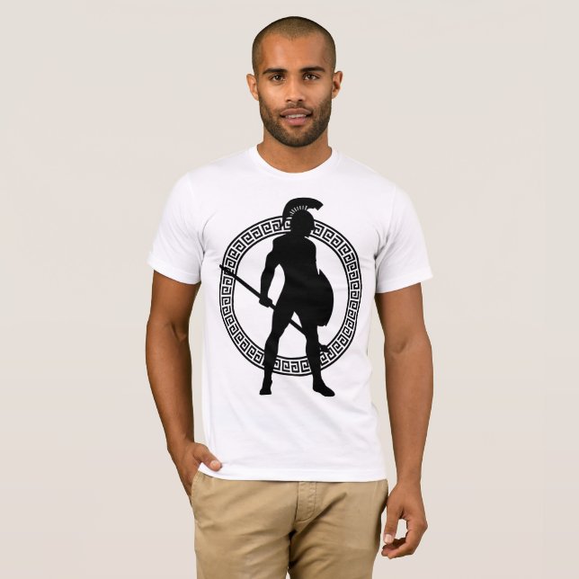 T-shirt Guerrier spartiate (Devant entier)