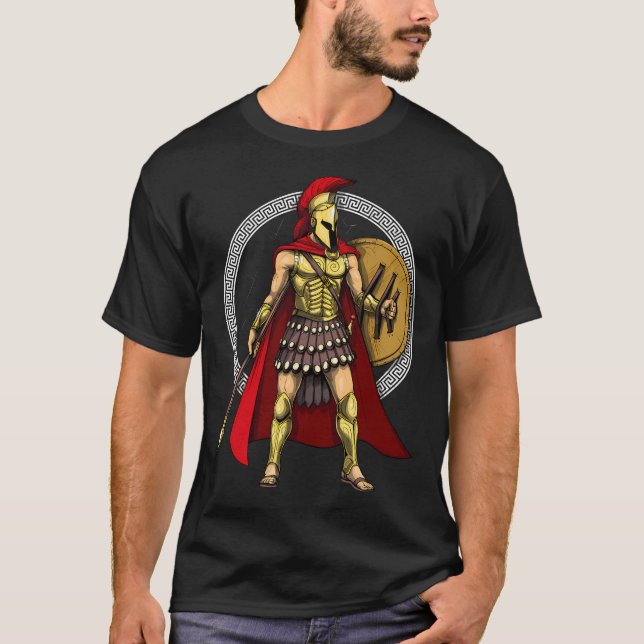 T-shirt Guerrier spartiate (Devant)