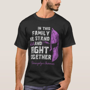 T-shirt Guerrier spartiate de sensibilisation au soutien f