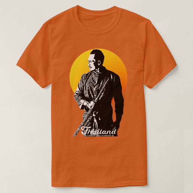 T-shirt Guerrier thaïlandais antique (Design devant)