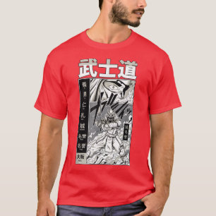 T-shirt Guerrier traditionnel samouraï Bushido Katana (2)