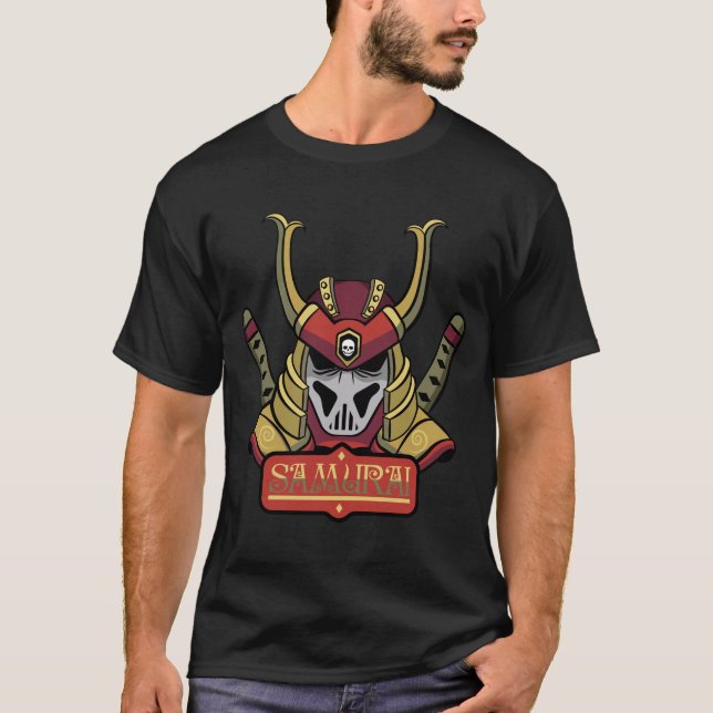 T-shirt Guerrier très amusant SAMURAI (Devant)