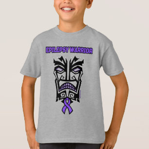 T-shirt Guerrier/ Tribal...Épilepsie