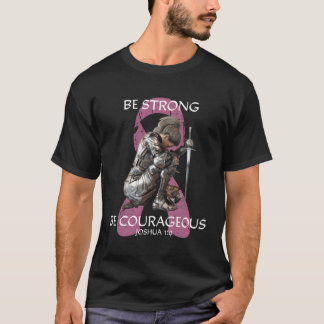 T-shirt Guerrière Chrétienne du Cancer du Sein Survivante