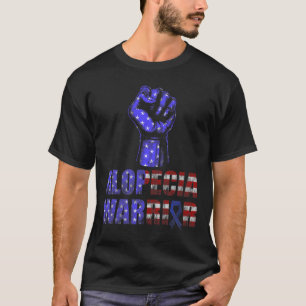 T-shirt Guerrière de la perte de cheveux prise de conscien