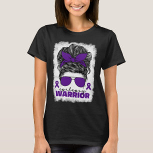 T-shirt Guerrière de l'épilepsie pour les femmes maman Pur