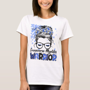 T-shirt Guerrière de myélite transverse femme fille surviv