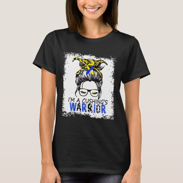 T-shirt Guerrière du syndrome de Cushing  (Devant)