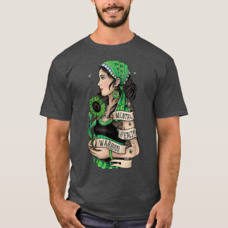 T-shirt Guerrière en santé mentale Sunflower Femmes Santé