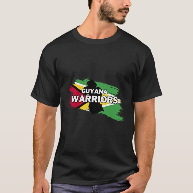 T-shirt Guerriers de Guyane Cricket  (Devant)