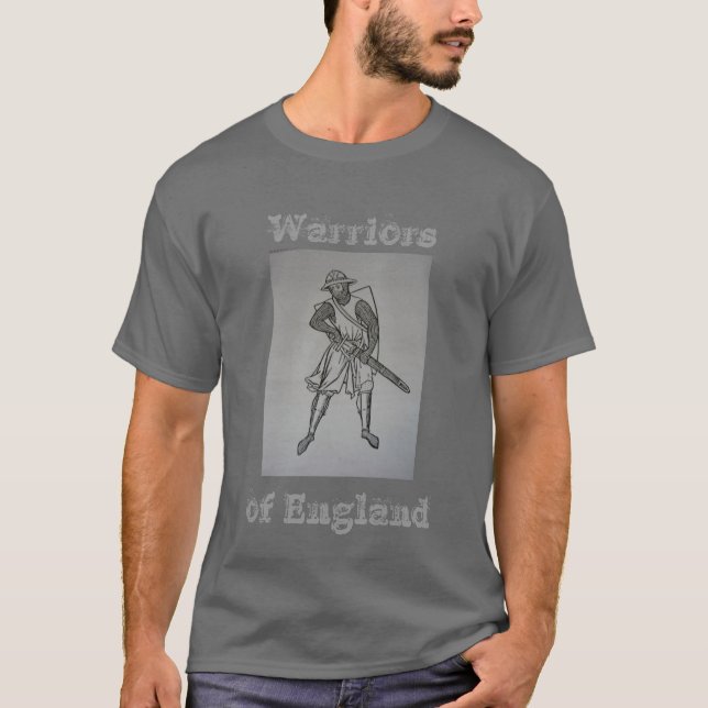 T-shirt Guerriers, de l'Angleterre (Devant)