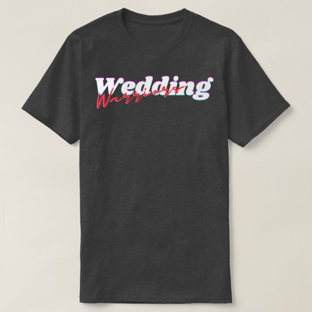 T-shirt Guerriers de mariage (Design devant)