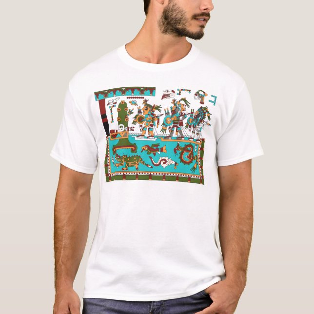 T-shirt Guerriers de Mixtec (Devant)