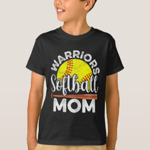 T-shirt Guerriers de Softball Maman - Fête des Mères Softb