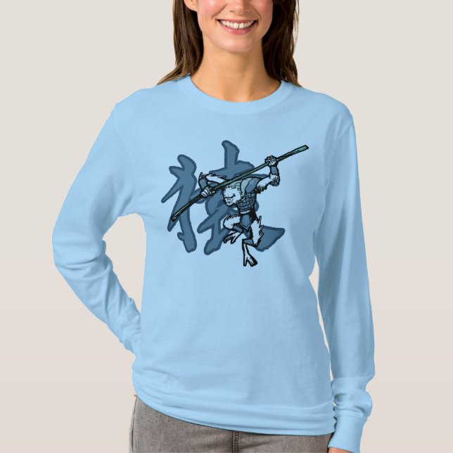 T-shirt Guerriers de zodiaque : Année du singe (Devant)