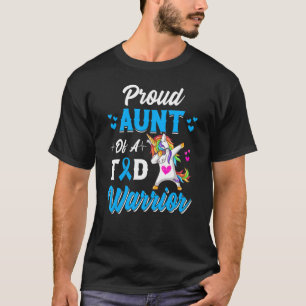 T-shirt Guerriers du diabète Tante Dabbing Unicorn Diabète