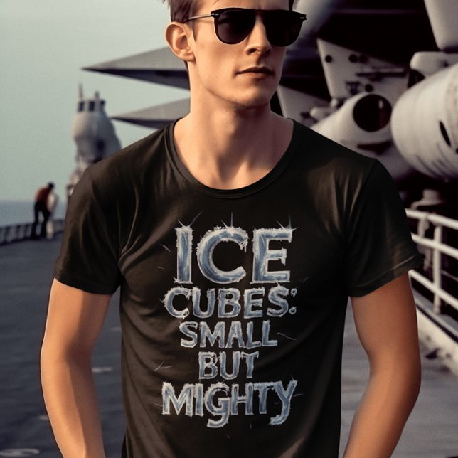 T-shirt Guerriers Frostés : Cubes De Glace Petits Mais Pui (Créateur téléchargé)