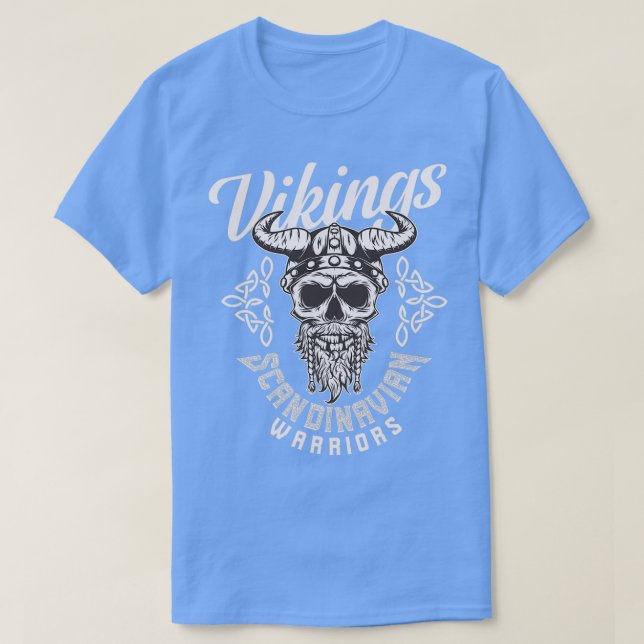 T-shirt Guerriers scandinaves Vikings (Design devant)