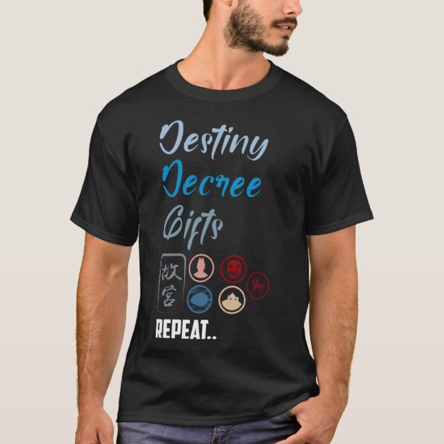 T-shirt Gugong Repeat Board vêtements de jeu Tabletop gami (Devant)