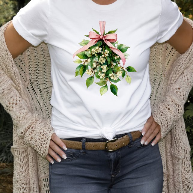 T-shirt Gui avec ruban rose (Créateur téléchargé)