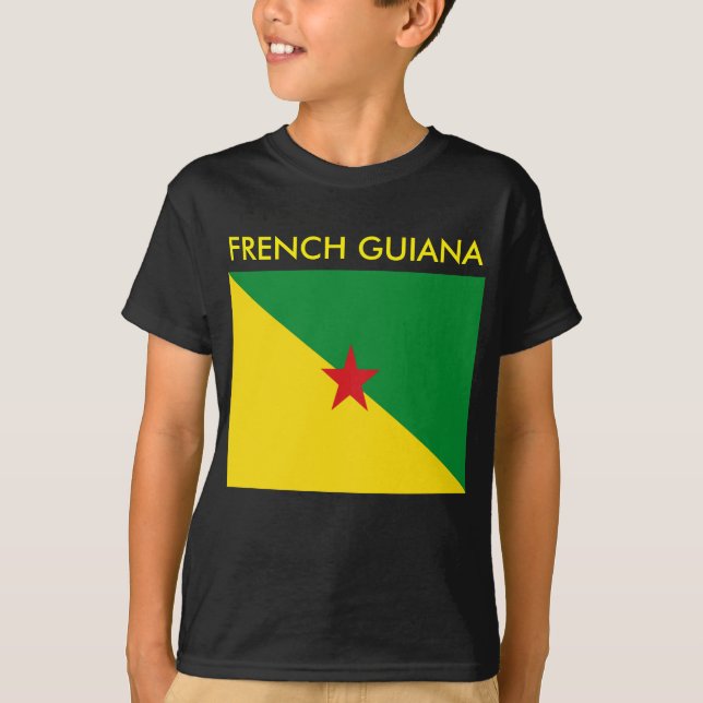 T-SHIRT GUIANE FRANÇAISE (Devant)
