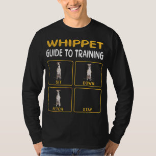 T-shirt guide blanc pour l'entraînement de l'obéissance