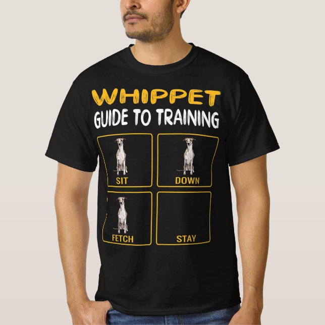 T-shirt guide blanc pour l'entraînement de l'obéissance ch (Devant)