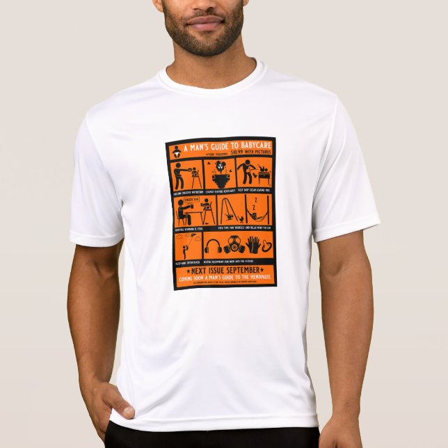 T-shirt Guide Cadeaux Pour Les Nouveaux Pères (Devant)