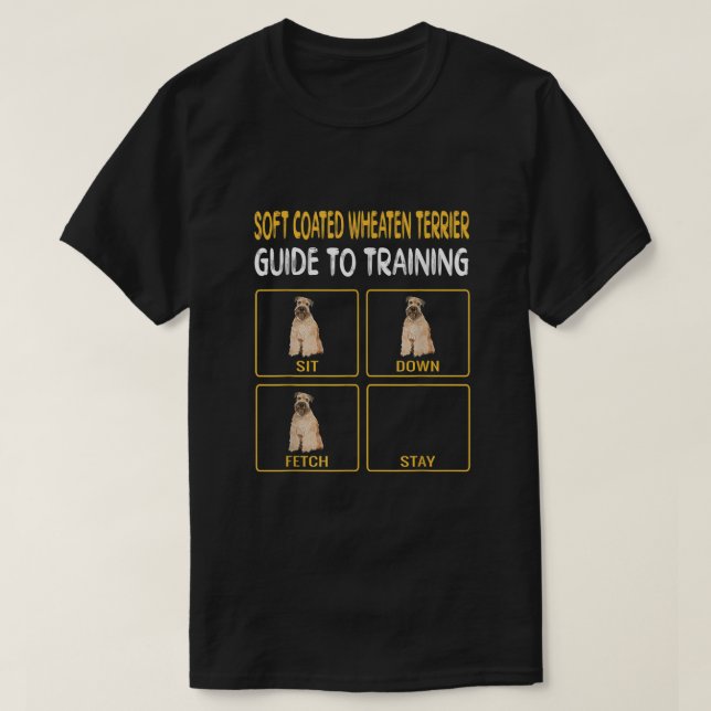 T-shirt Guide de l'entraînement du chien (Design devant)