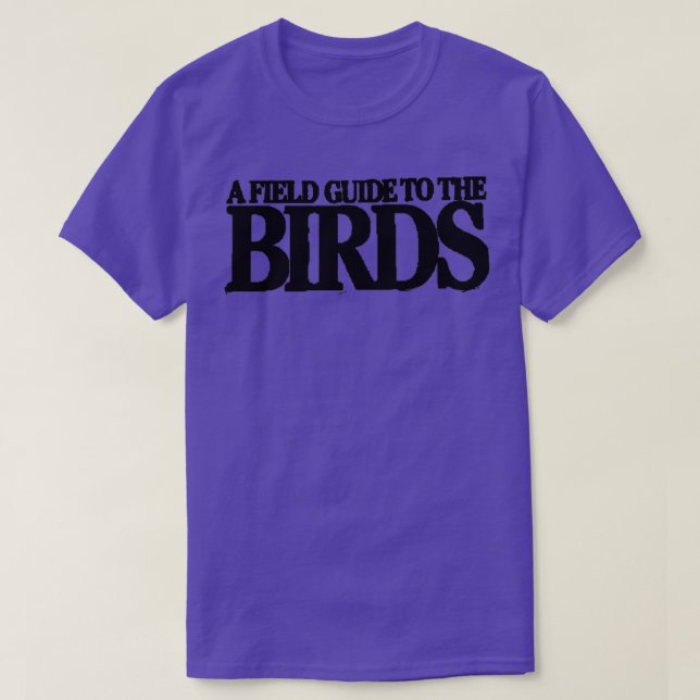 T-shirt Guide de terrain pour le triblend des oiseaux (Design devant)