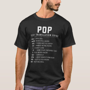 T-shirt Guide De Traduction Des Acronymes D'Écharpe De Tex