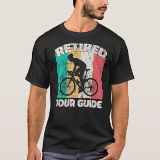 T-shirt Guide de voyage à la retraite