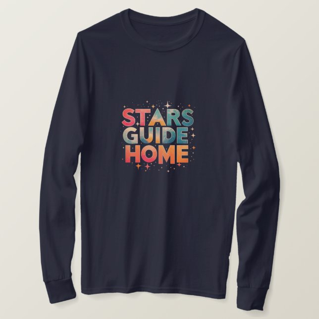 T-shirt Guide des étoiles (Design devant)