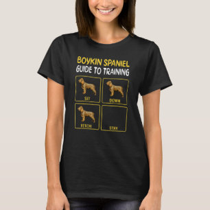 T-shirt Guide du Boykin Spaniel pour la formation à l'obéi