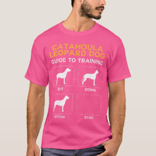 T-shirt Guide du chien léopard Catahoula pour l'obéissance