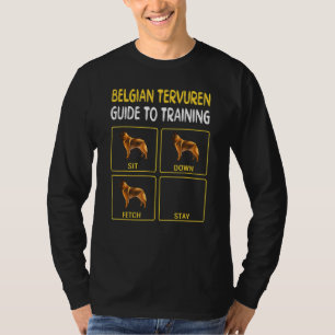 T-shirt Guide du Tervuren belge pour la formation à l'obéi