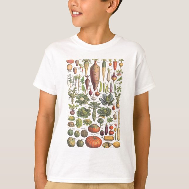T-shirt Guide français du jardin (Devant)
