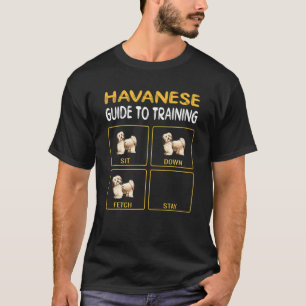 T-shirt Guide Havanais D'Entraînement Obedience Chien