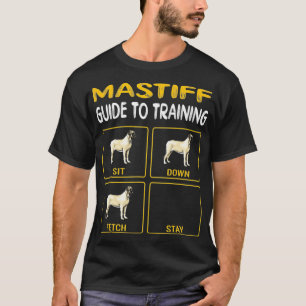 T-shirt Guide Mastiff D'Entraînement Obedience Chien