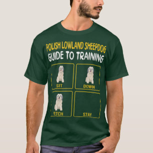 T-shirt Guide Polonais De Chien De Pays Bas Pour L'Entraî