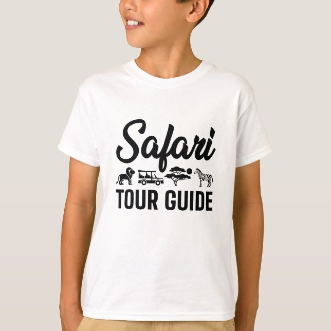 T-shirt Guide Safari (Devant)