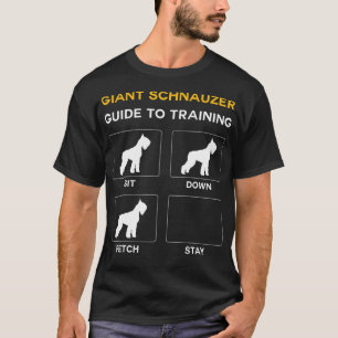 T-shirt Guide Schnauzer Géant Pour L'Entraînement De L'O