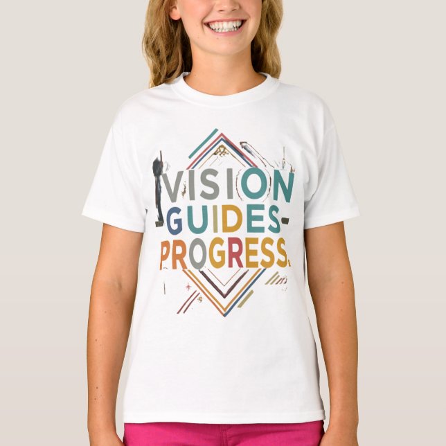 T-shirt Guides de vision Progrès (Devant)