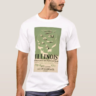 T-shirt Guidez à l'Illinois WPA 1940
