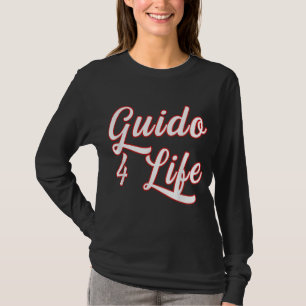 T-shirt Guido for Life GTL New Jersey Garden State Shore