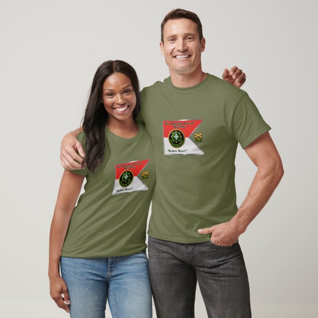 T-shirt Guidon du 2e régiment de cavalerie blindée (Unisexe)