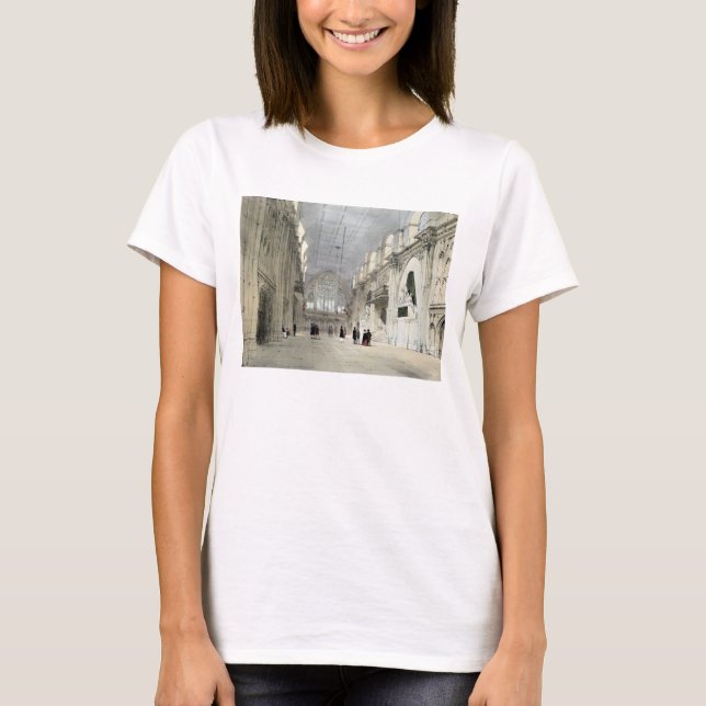 T-shirt Guildhall, Intérieur, de "London As It Is", e (Devant)